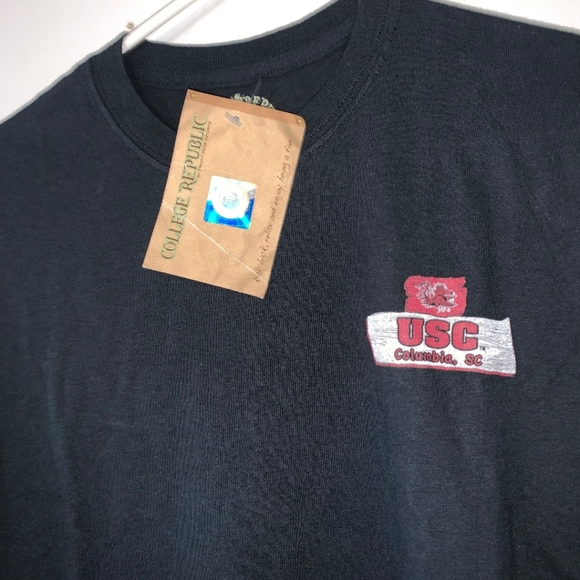 NWT College Republic sz M USC Carolina Gamecocks Tshirt - Picture 3 of 5